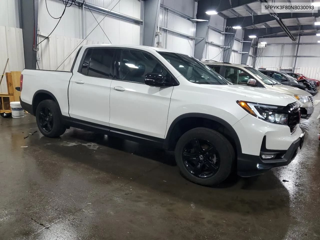 2022 Honda Ridgeline Black Edition VIN: 5FPYK3F80NB030093 Lot: 76402894