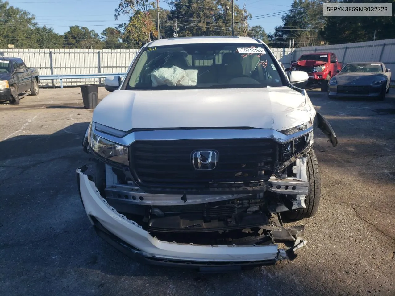 5FPYK3F59NB032723 2022 Honda Ridgeline Rtl