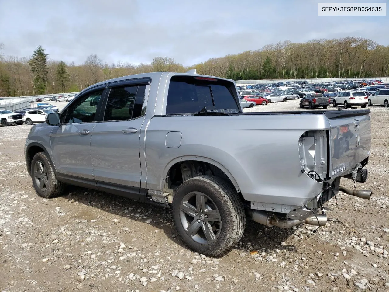 2023 Honda Ridgeline Rtl VIN: 5FPYK3F58PB054635 Lot: 52948264