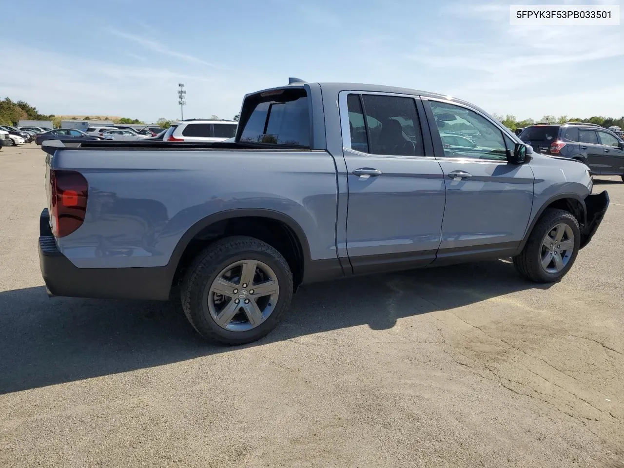 2023 Honda Ridgeline Rtl VIN: 5FPYK3F53PB033501 Lot: 54571024