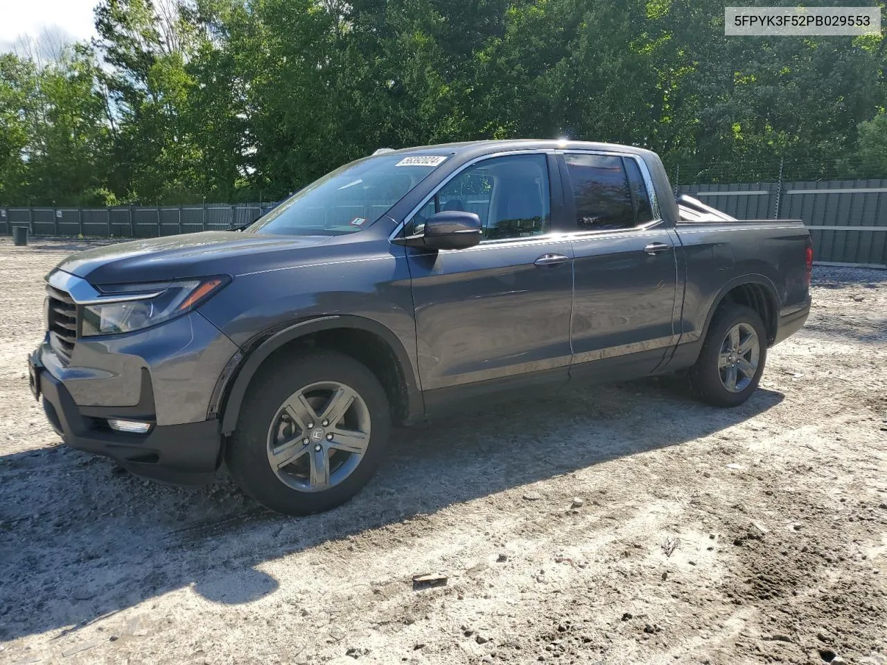 2023 Honda Ridgeline Rtl VIN: 5FPYK3F52PB029553 Lot: 56392024