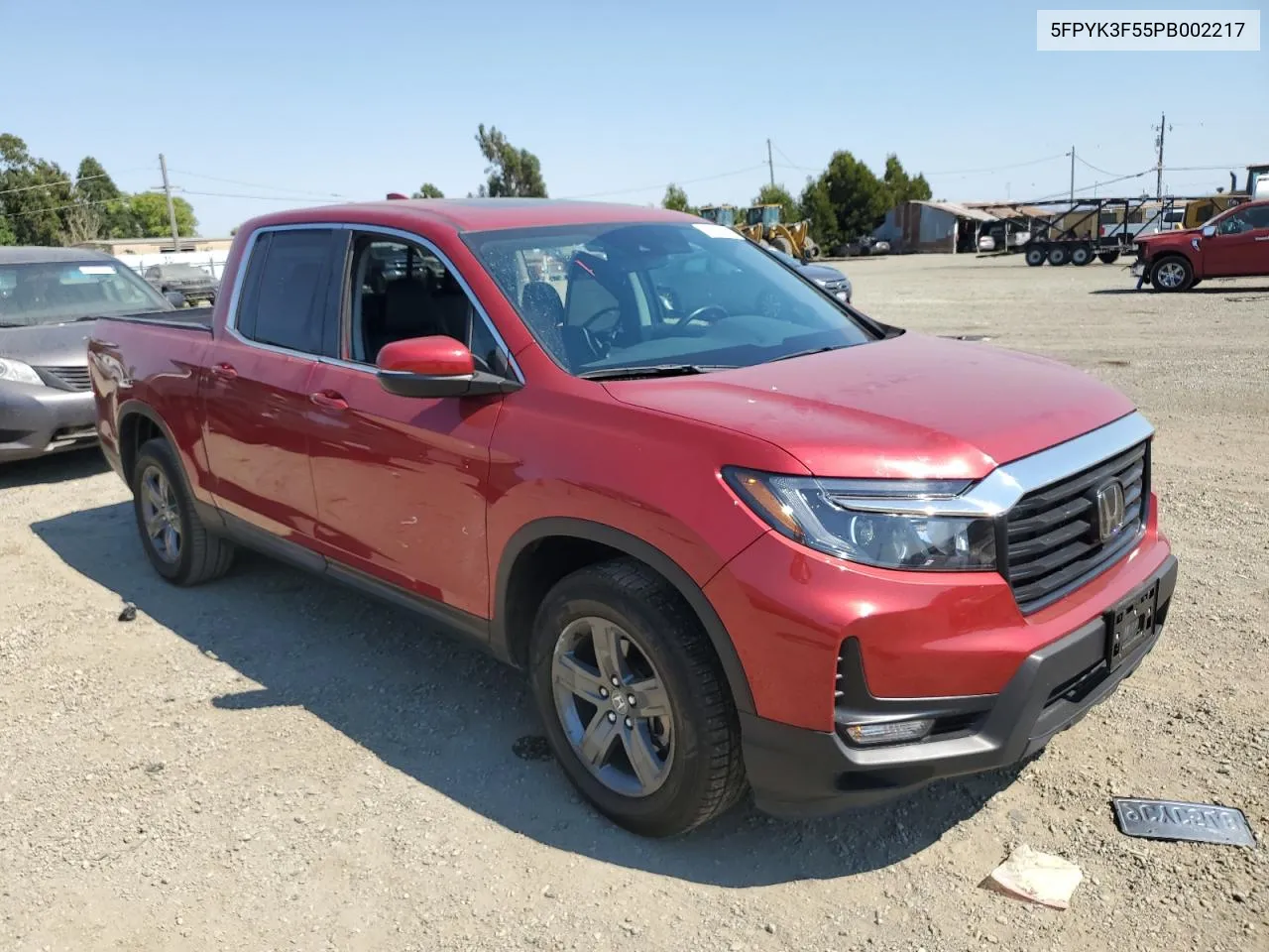 2023 Honda Ridgeline Rtl VIN: 5FPYK3F55PB002217 Lot: 62703194