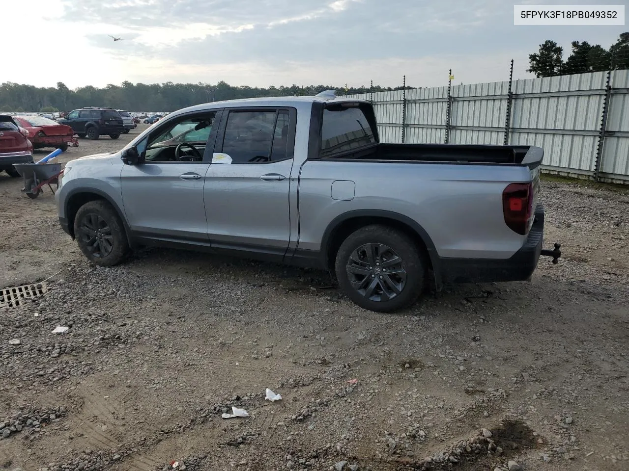 2023 Honda Ridgeline Sport VIN: 5FPYK3F18PB049352 Lot: 67375704