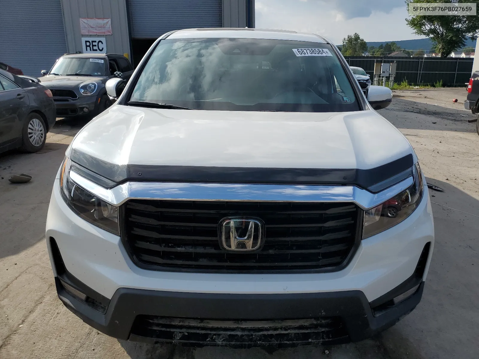 2023 Honda Ridgeline Rtl-E VIN: 5FPYK3F76PB027659 Lot: 68738584