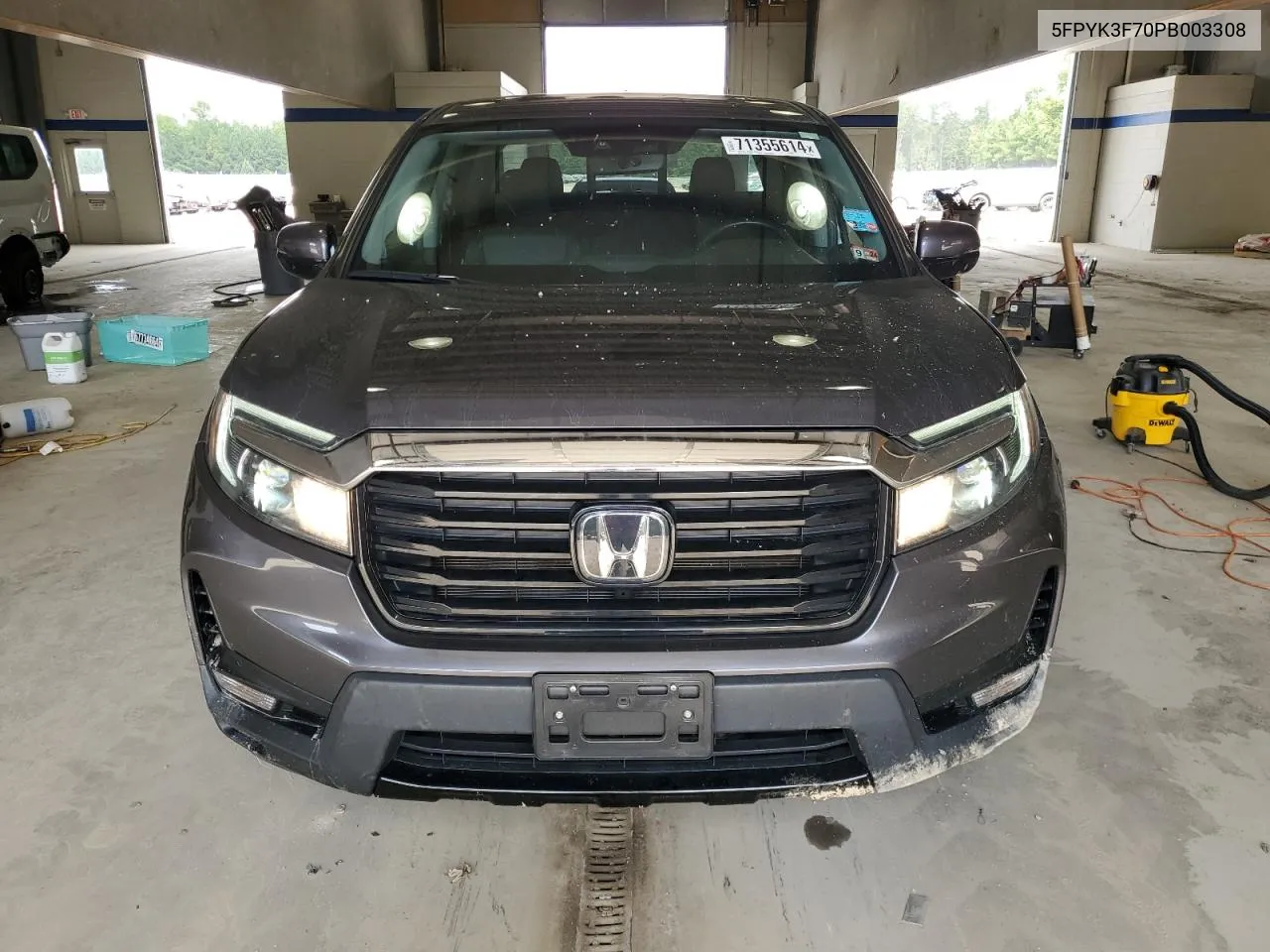 2023 Honda Ridgeline Rtl-E VIN: 5FPYK3F70PB003308 Lot: 71355614