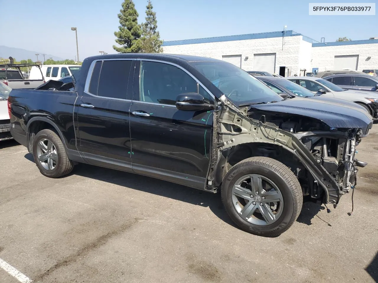 2023 Honda Ridgeline Rtl-E VIN: 5FPYK3F76PB033977 Lot: 72525774