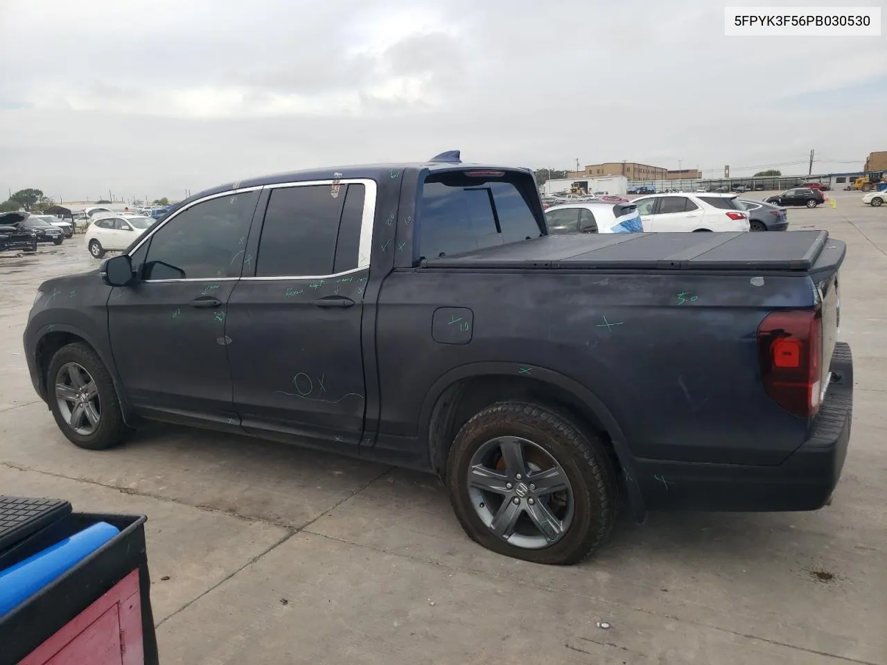 2023 Honda Ridgeline Rtl VIN: 5FPYK3F56PB030530 Lot: 72765494