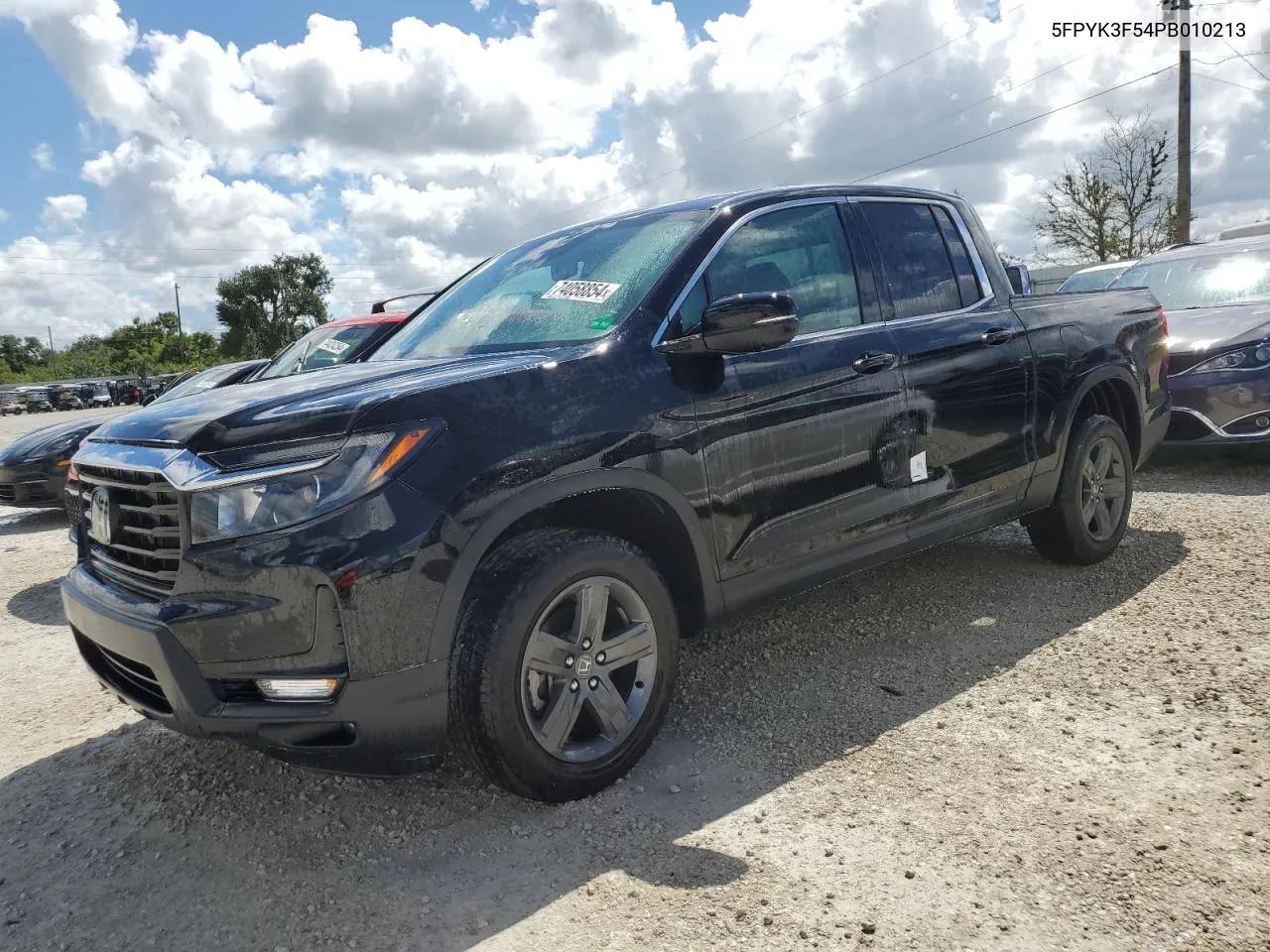 2023 Honda Ridgeline Rtl VIN: 5FPYK3F54PB010213 Lot: 74058854