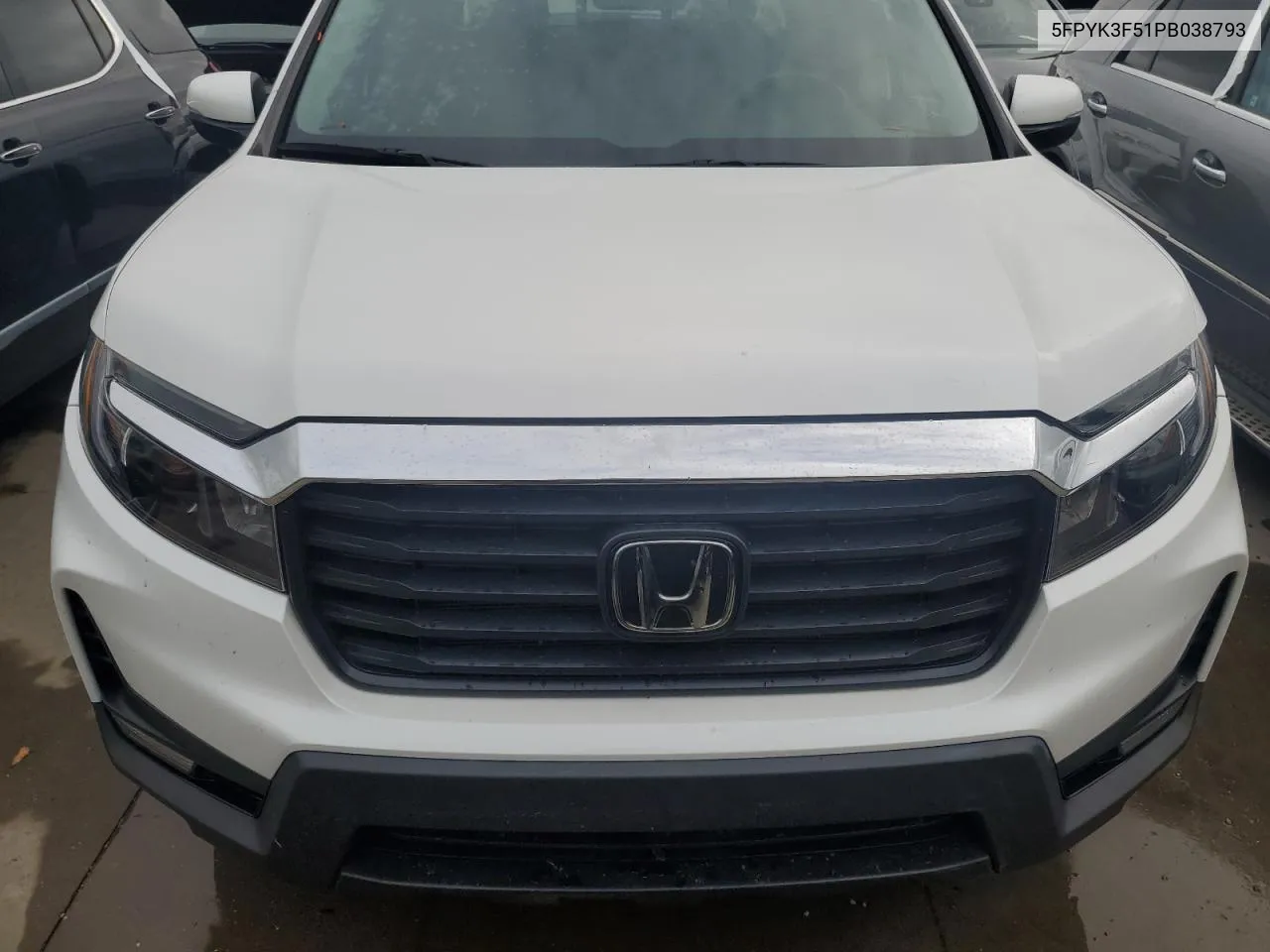 2023 Honda Ridgeline Rtl VIN: 5FPYK3F51PB038793 Lot: 74133094