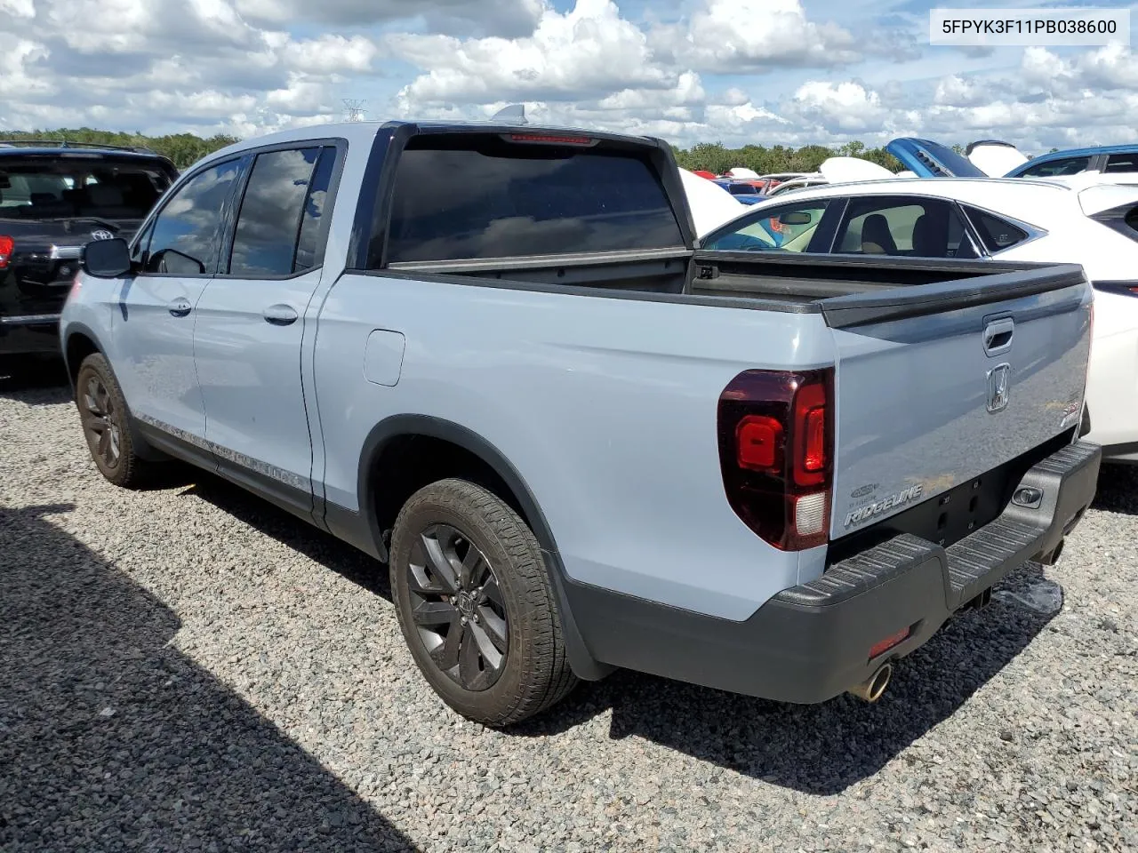 5FPYK3F11PB038600 2023 Honda Ridgeline Sport