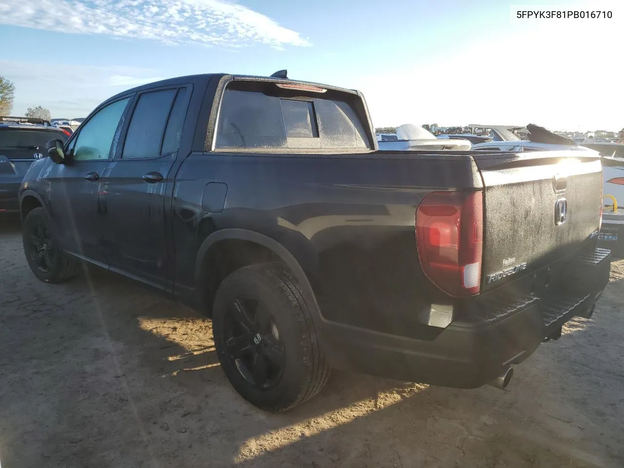 2023 Honda Ridgeline Black Edition VIN: 5FPYK3F81PB016710 Lot: 74430334