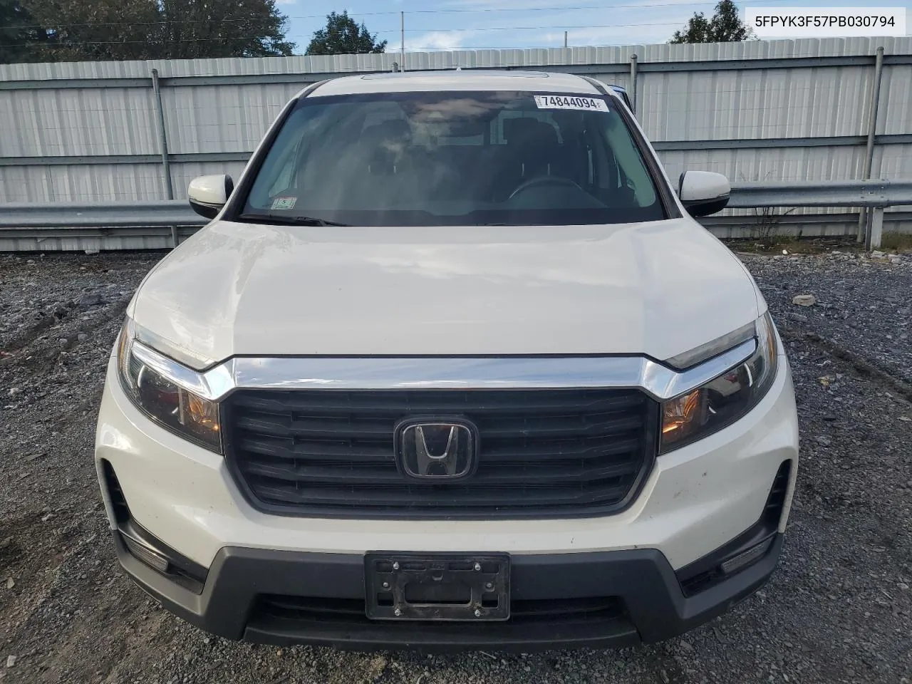 2023 Honda Ridgeline Rtl VIN: 5FPYK3F57PB030794 Lot: 74844094