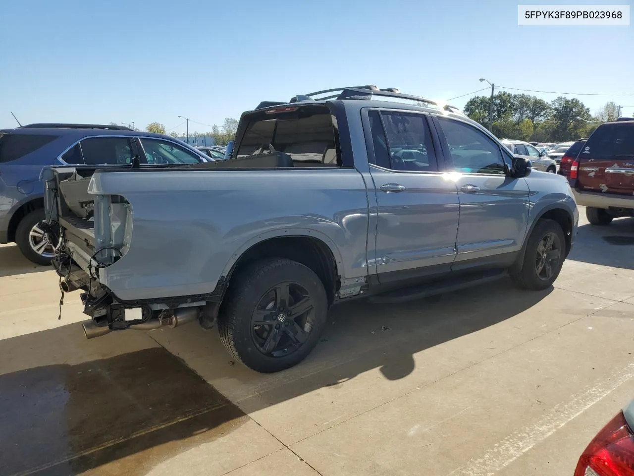 2023 Honda Ridgeline Black Edition VIN: 5FPYK3F89PB023968 Lot: 74979524