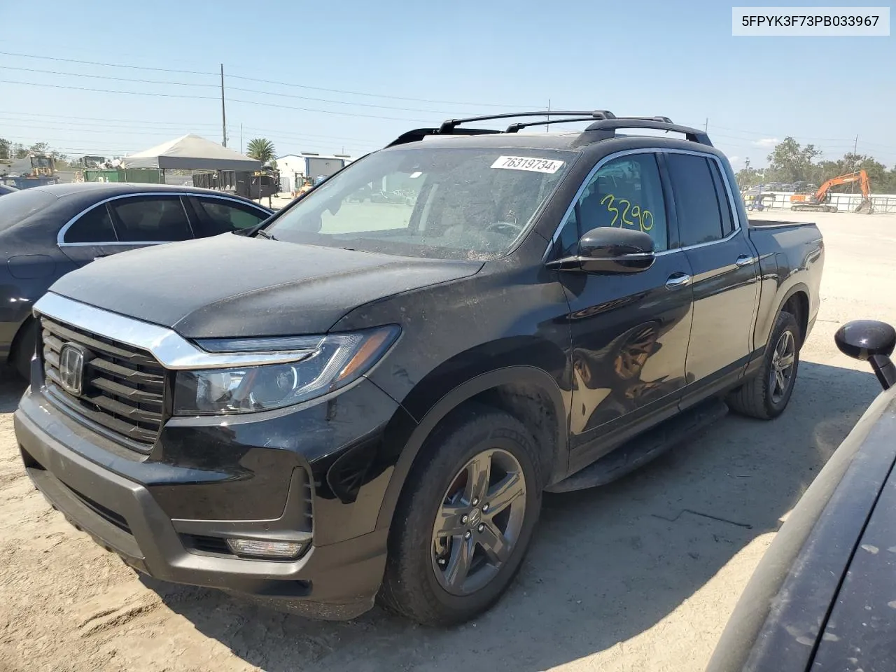 2023 Honda Ridgeline Rtl-E VIN: 5FPYK3F73PB033967 Lot: 76319734