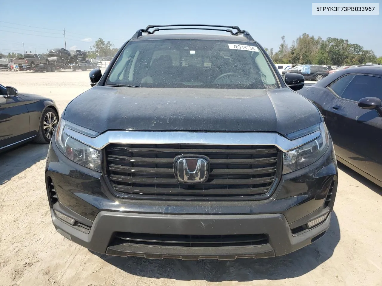 2023 Honda Ridgeline Rtl-E VIN: 5FPYK3F73PB033967 Lot: 76319734