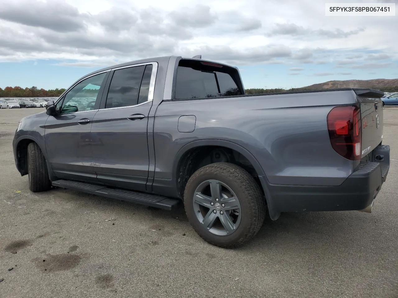 2023 Honda Ridgeline Rtl VIN: 5FPYK3F58PB067451 Lot: 76579214