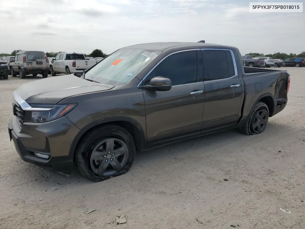 2023 Honda Ridgeline Rtl-E VIN: 5FPYK3F75PB018015 Lot: 76790054