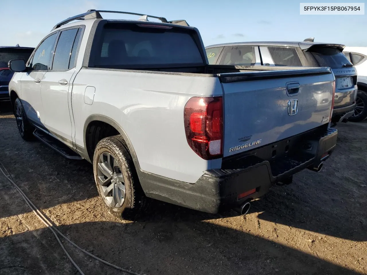 2023 Honda Ridgeline Sport VIN: 5FPYK3F15PB067954 Lot: 76920414