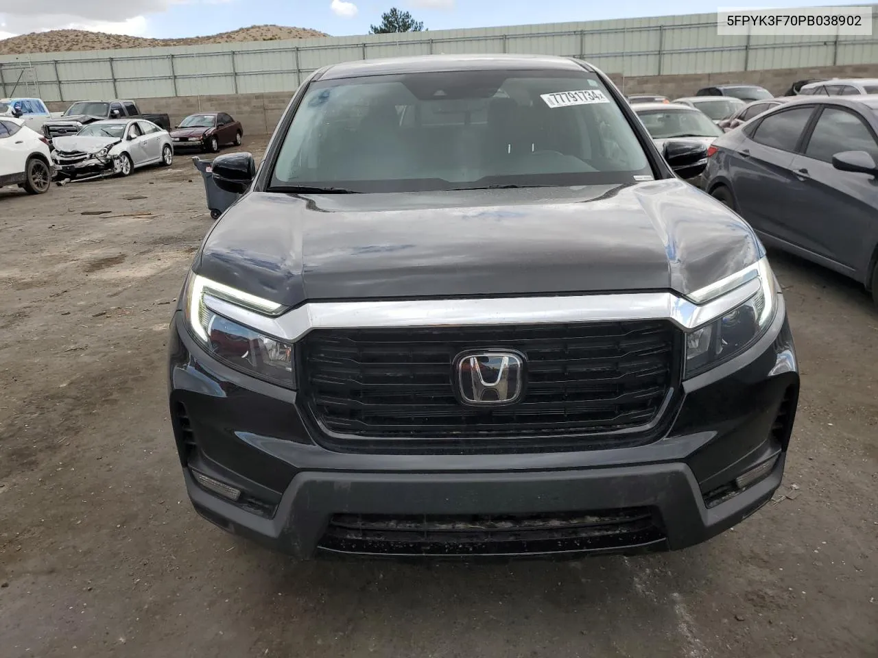 2023 Honda Ridgeline Rtl-E VIN: 5FPYK3F70PB038902 Lot: 77791734