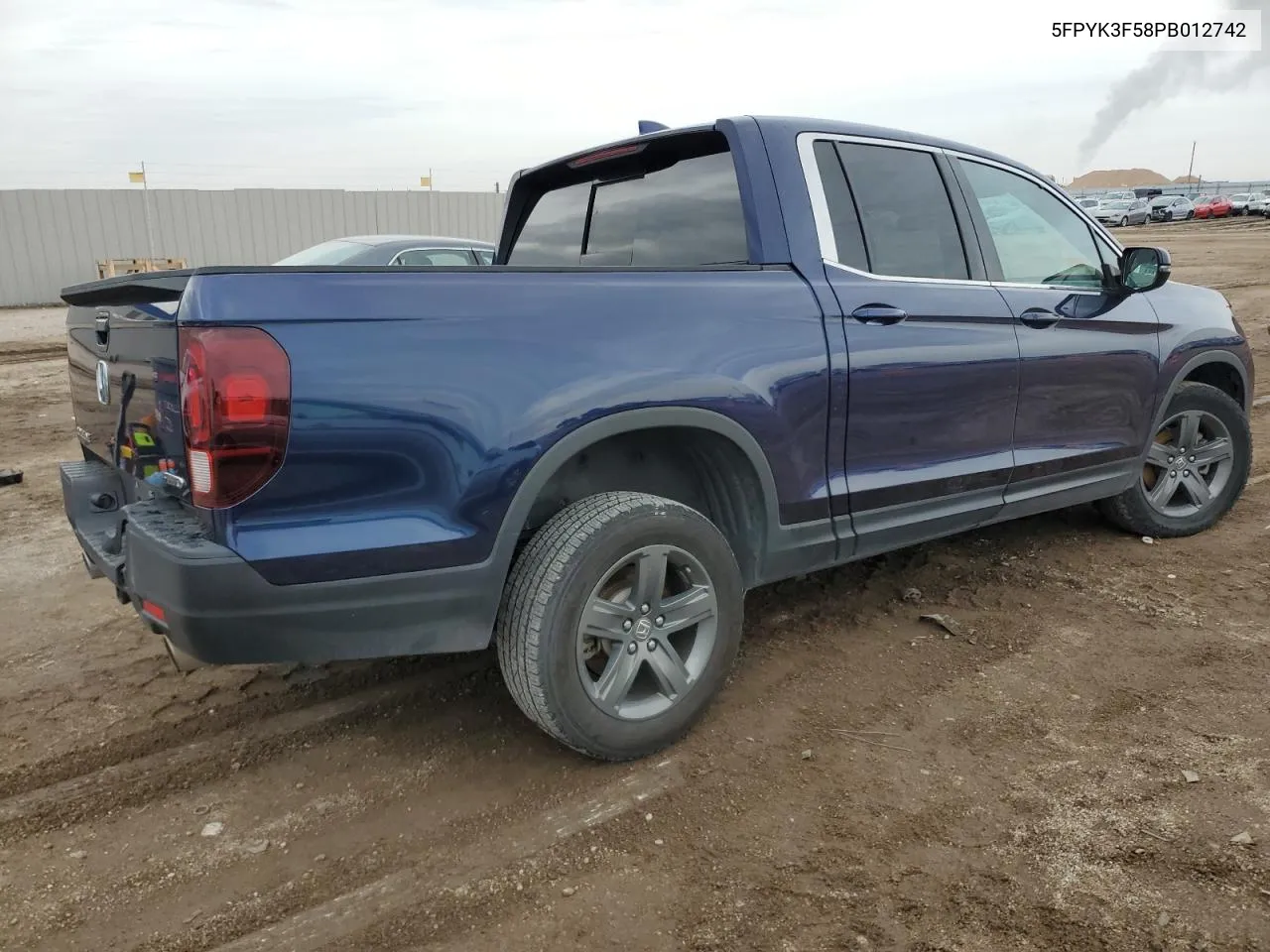 2023 Honda Ridgeline Rtl VIN: 5FPYK3F58PB012742 Lot: 79880454