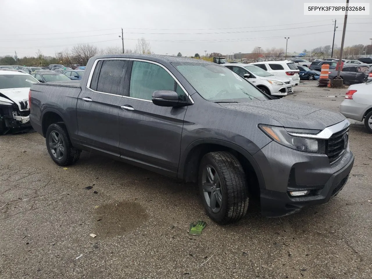 2023 Honda Ridgeline Rtl-E VIN: 5FPYK3F78PB032684 Lot: 80541444