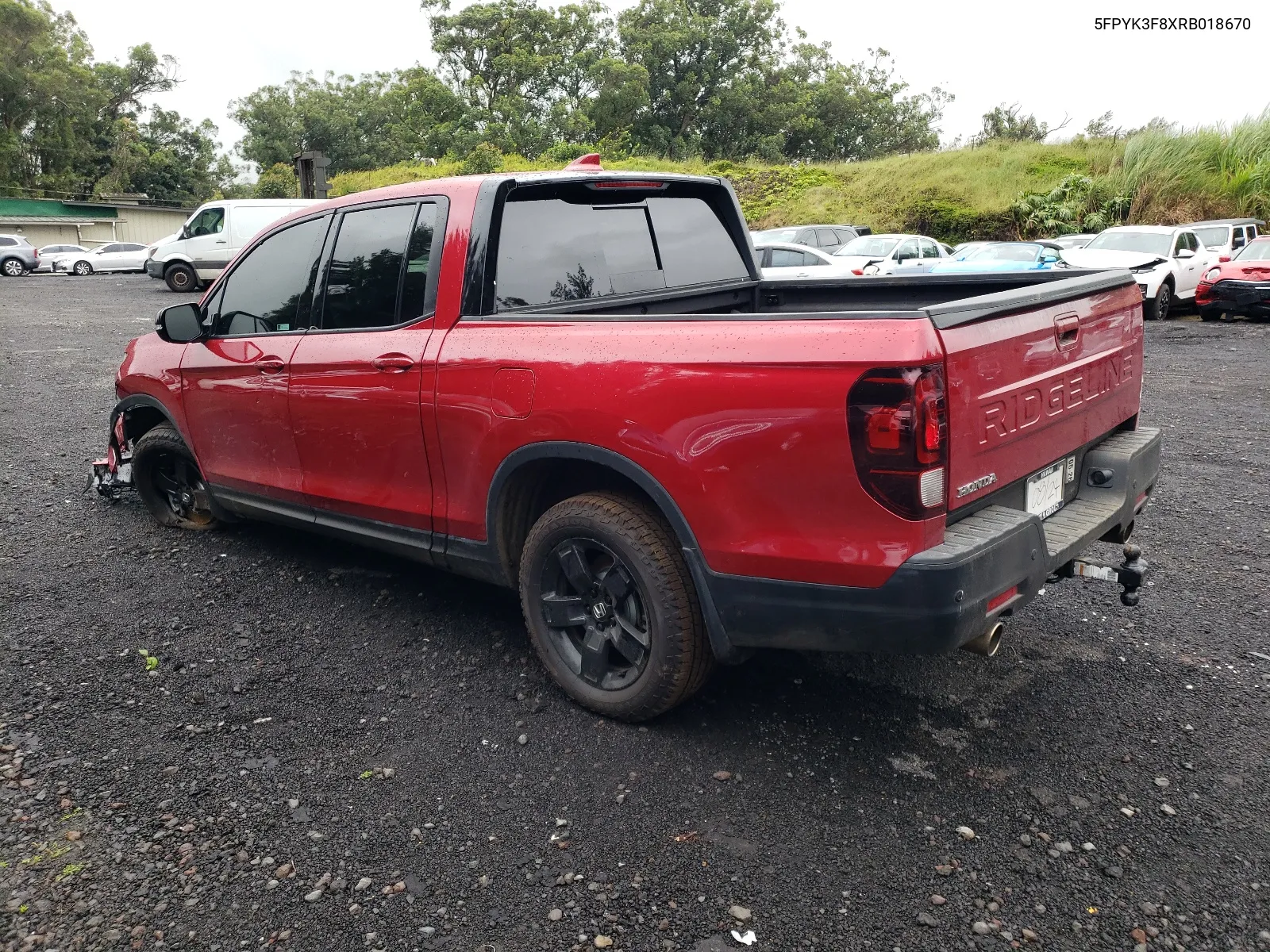 2024 Honda Ridgeline Black Edition VIN: 5FPYK3F8XRB018670 Lot: 67131584