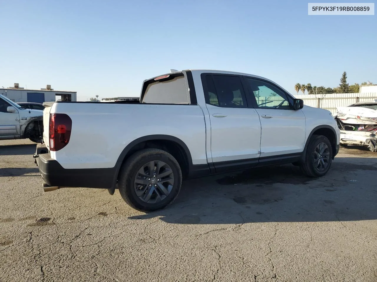 2024 Honda Ridgeline Sport VIN: 5FPYK3F19RB008859 Lot: 77180424