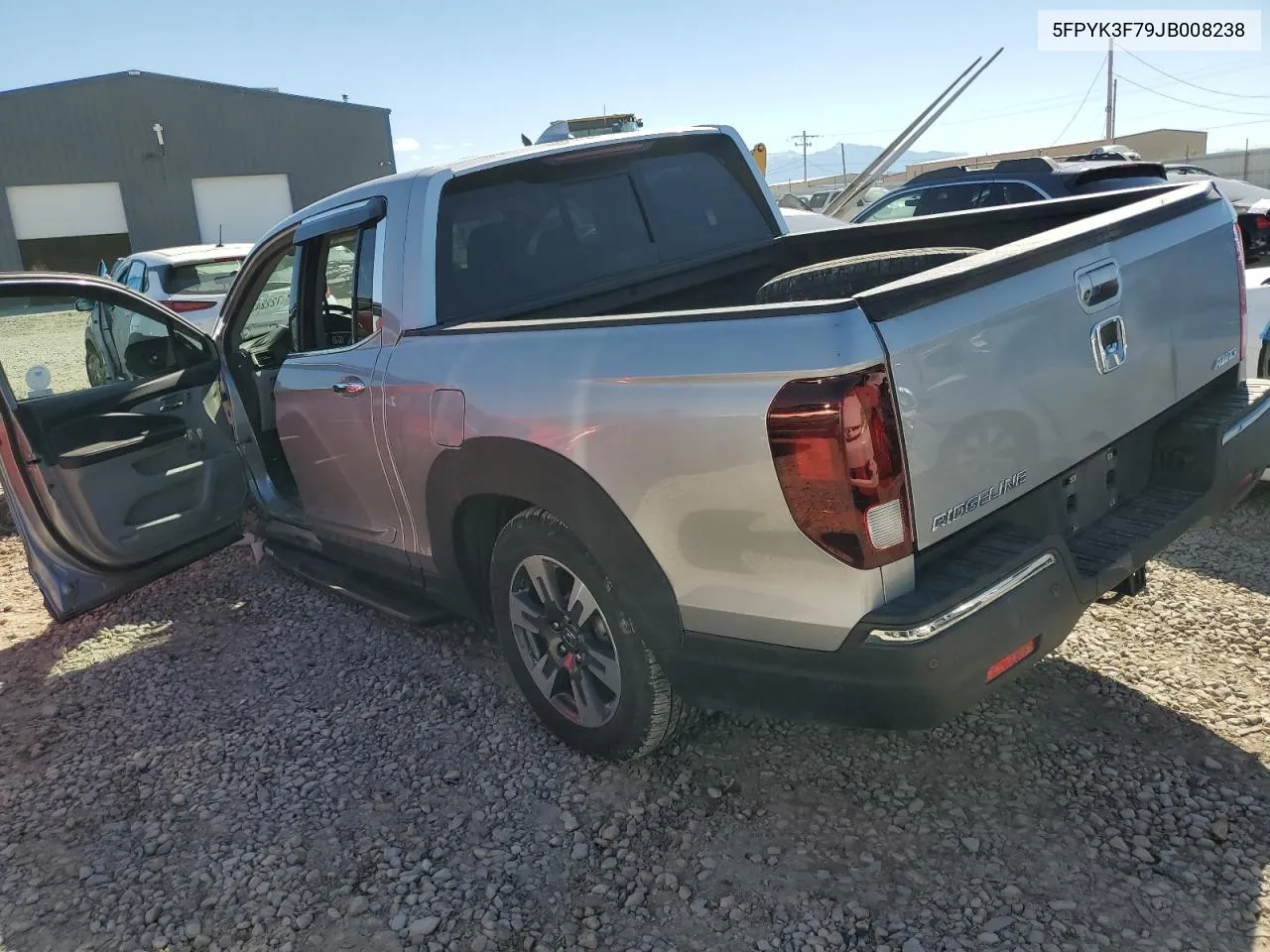 2025 Honda Ridgeline Rtl VIN: 5FPYK3F79JB008238 Lot: 72224344