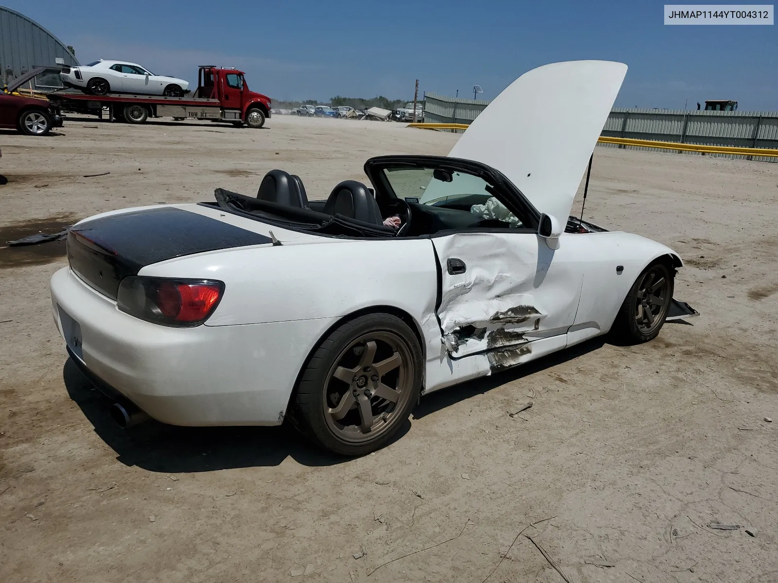 2000 Honda S2000 VIN: JHMAP1144YT004312 Lot: 64979524