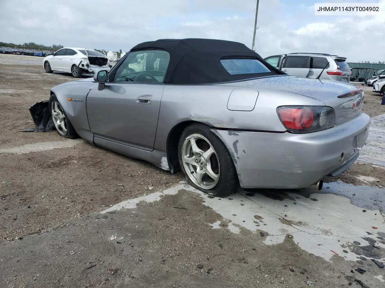 2000 Honda S2000 VIN: JHMAP1143YT004902 Lot: 79573524