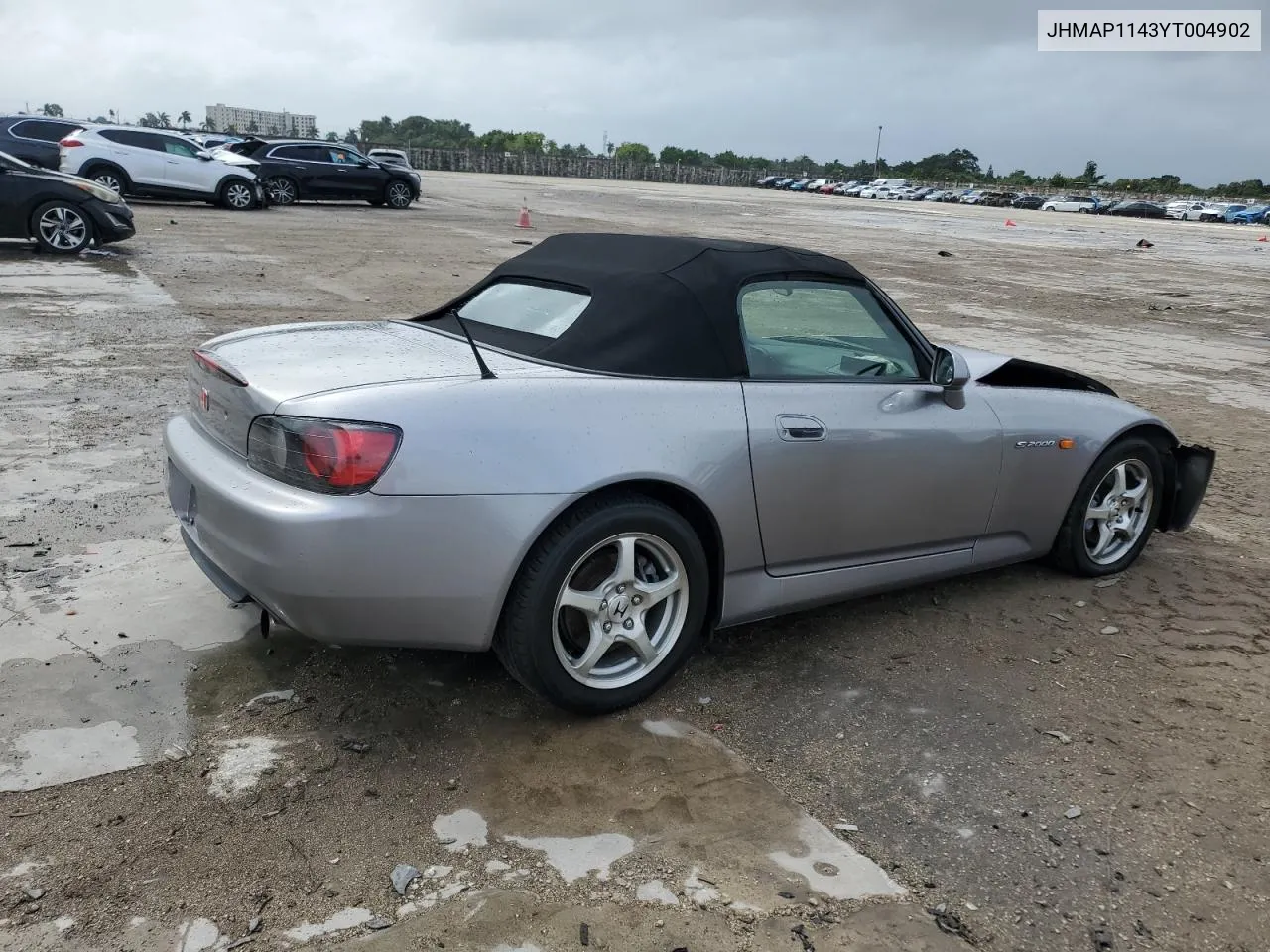 2000 Honda S2000 VIN: JHMAP1143YT004902 Lot: 79573524