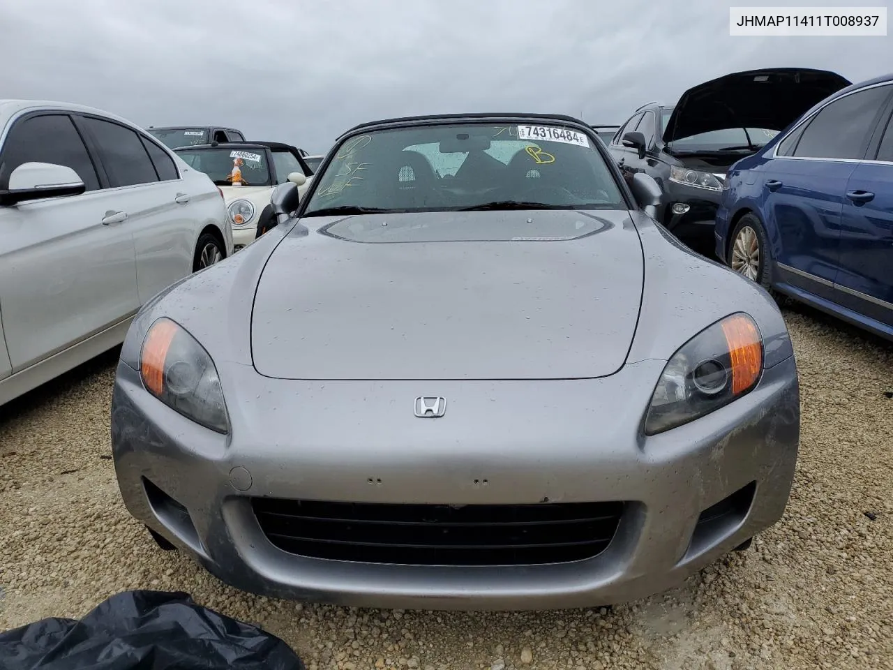 JHMAP11411T008937 2001 Honda S2000