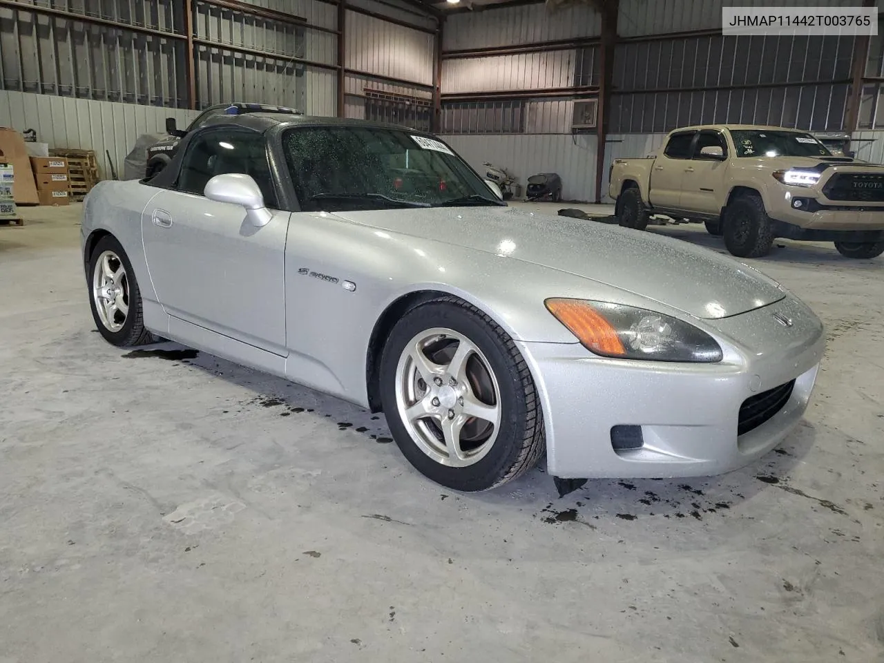 2002 Honda S2000 VIN: JHMAP11442T003765 Lot: 69477444