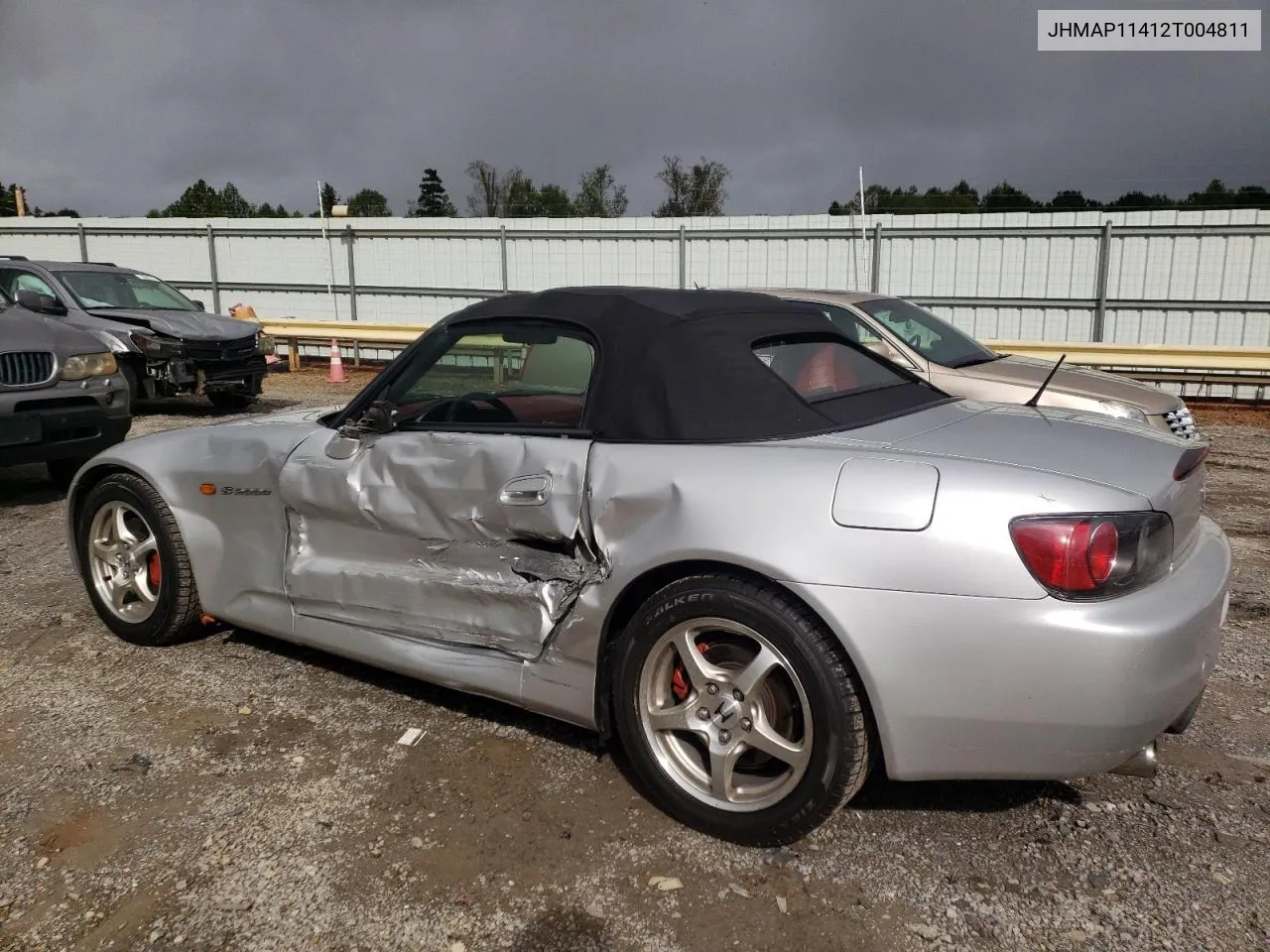 2002 Honda S2000 VIN: JHMAP11412T004811 Lot: 73494024