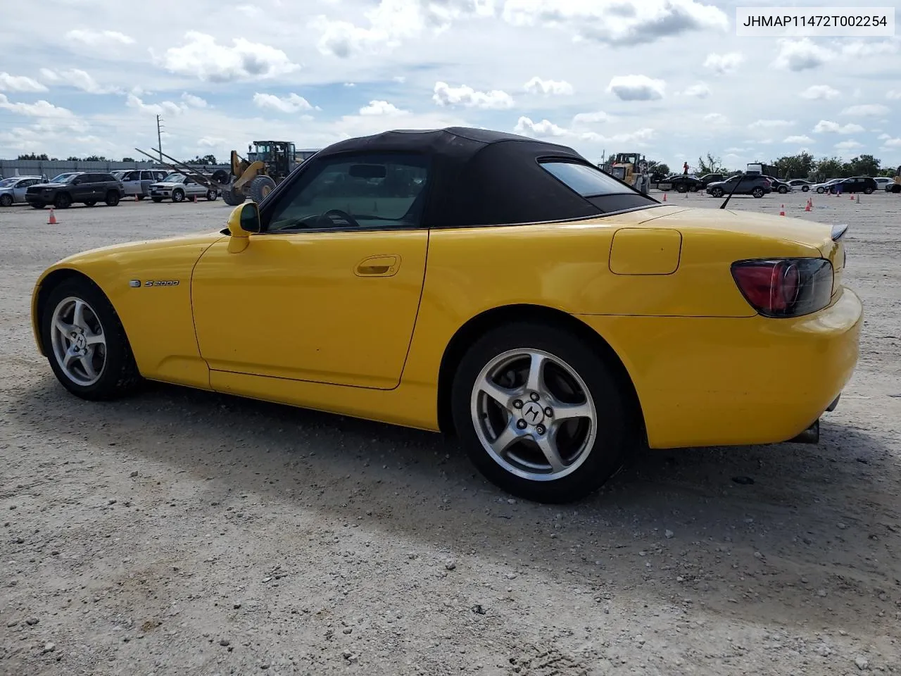 2002 Honda S2000 VIN: JHMAP11472T002254 Lot: 73834914