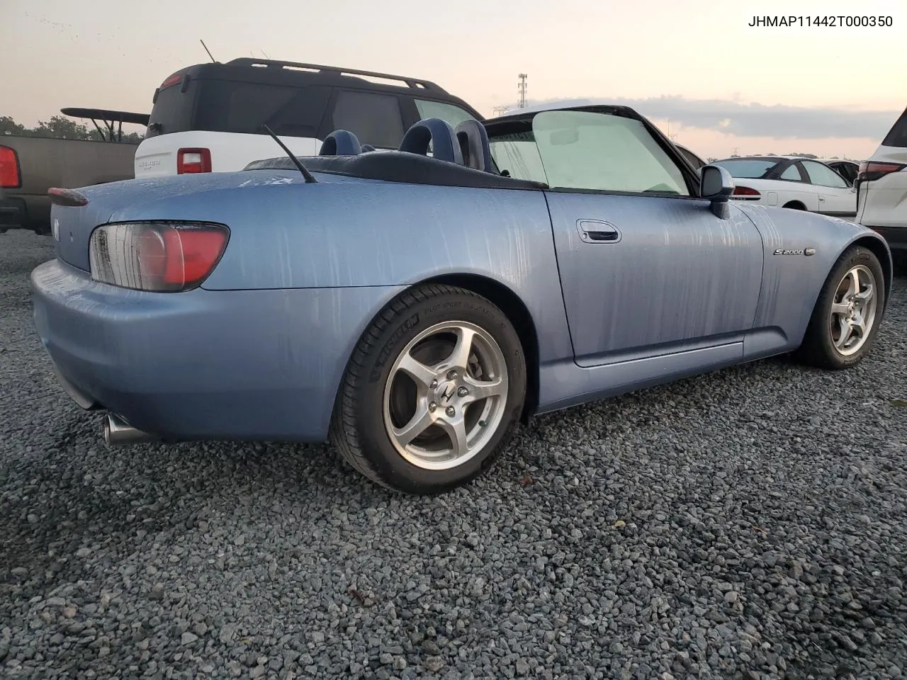 2002 Honda S2000 VIN: JHMAP11442T000350 Lot: 75118004