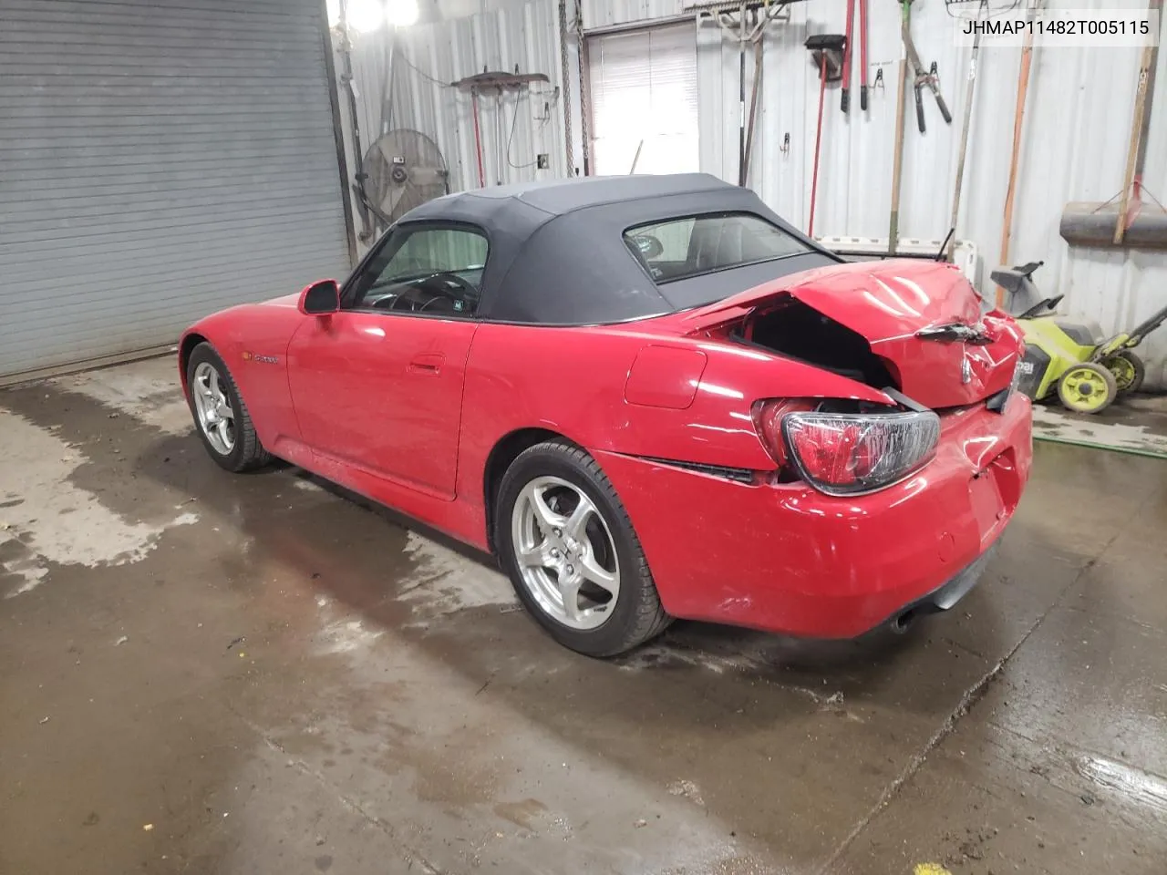 2002 Honda S2000 VIN: JHMAP11482T005115 Lot: 77178974