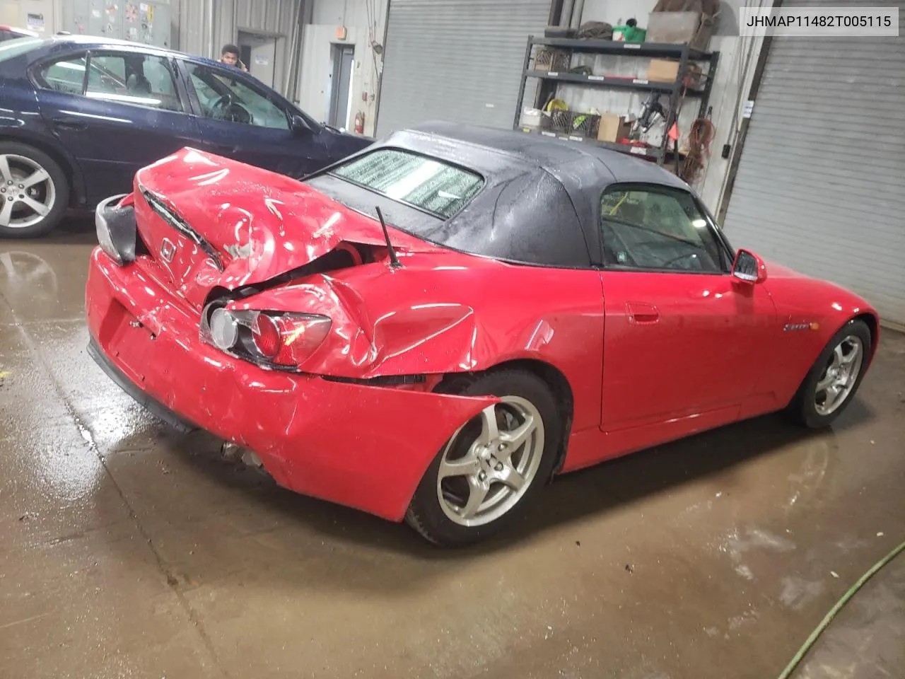 2002 Honda S2000 VIN: JHMAP11482T005115 Lot: 77178974