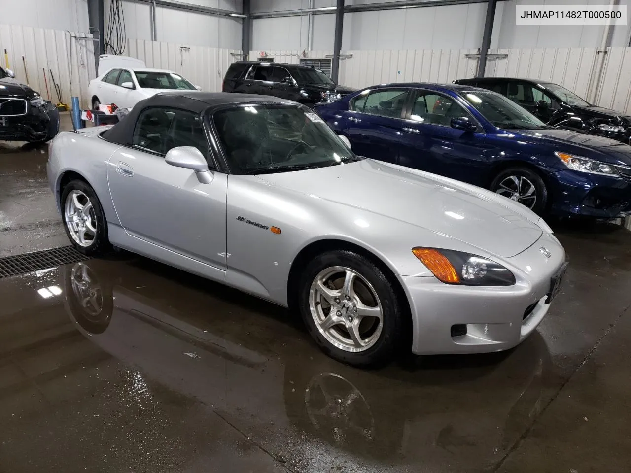 2002 Honda S2000 VIN: JHMAP11482T000500 Lot: 79008944