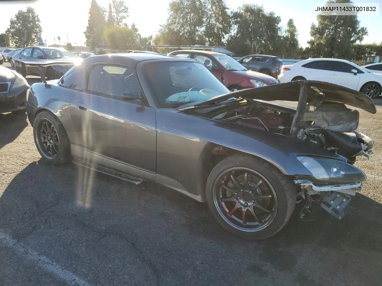 2003 Honda S2000 VIN: JHMAP11433T001832 Lot: 79048274