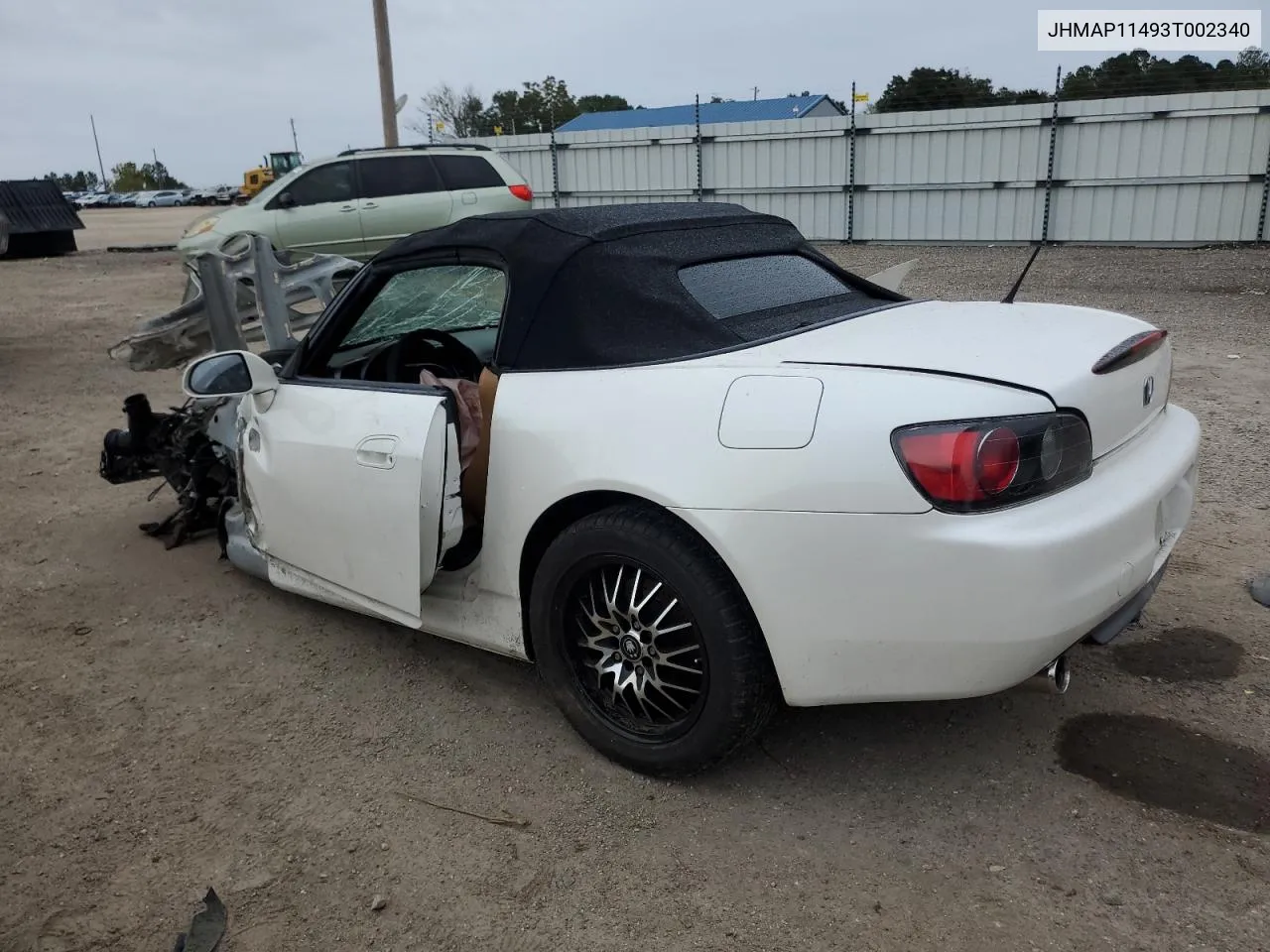 2003 Honda S2000 VIN: JHMAP11493T002340 Lot: 80655194