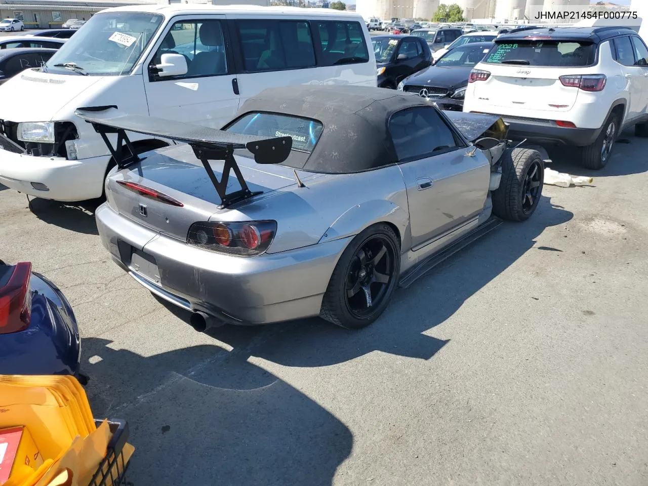 JHMAP21454F000775 2004 Honda S2000