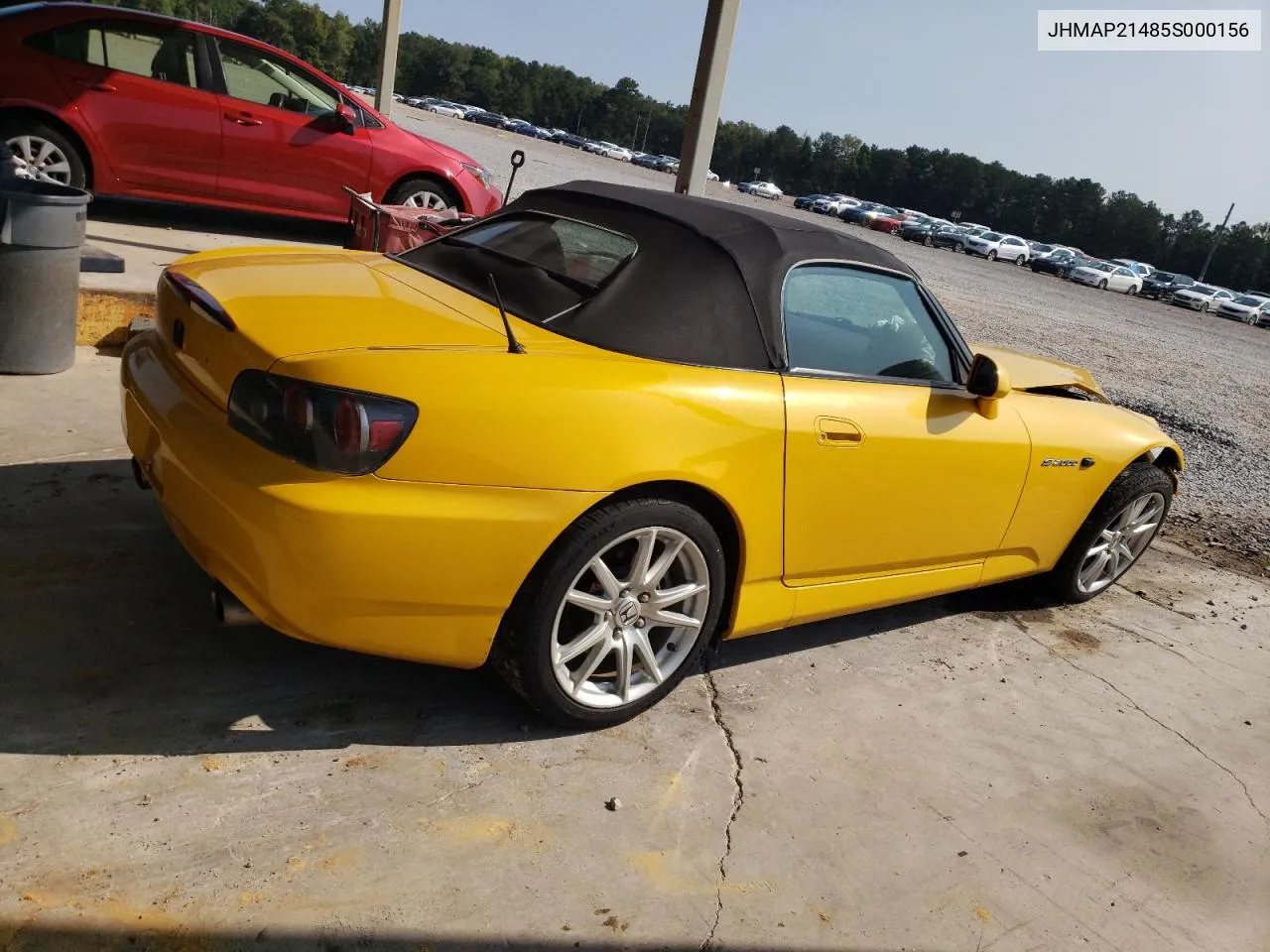 2005 Honda S2000 VIN: JHMAP21485S000156 Lot: 70921894