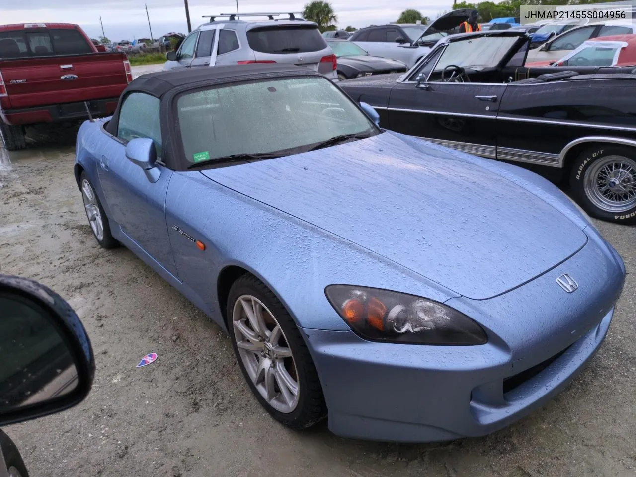 JHMAP21455S004956 2005 Honda S2000