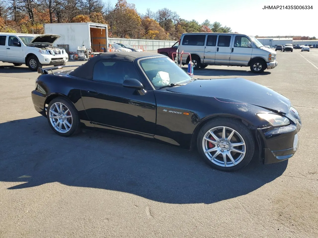 2005 Honda S2000 VIN: JHMAP21435S006334 Lot: 78066504