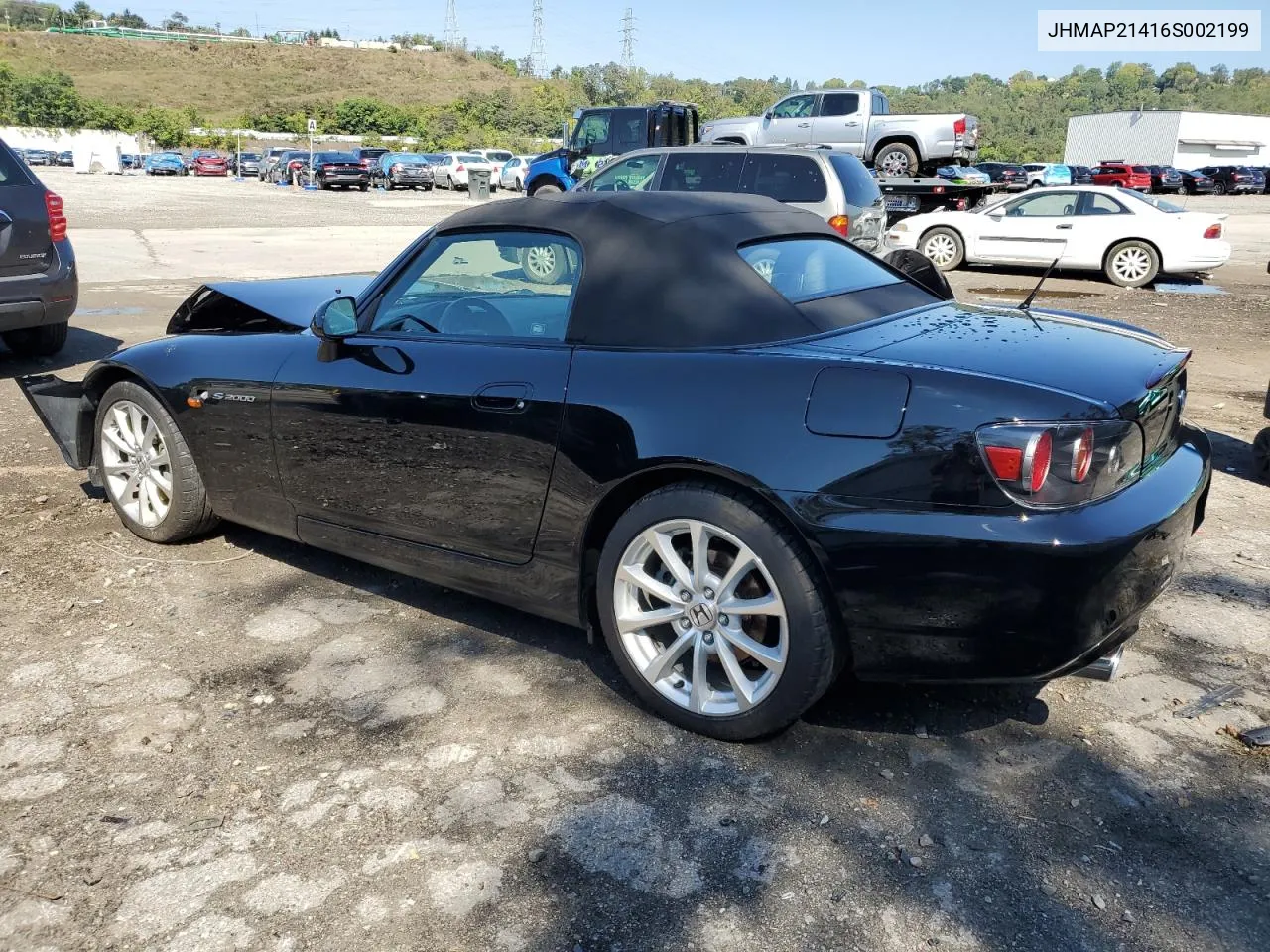 2006 Honda S2000 VIN: JHMAP21416S002199 Lot: 69410654