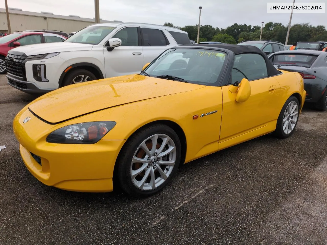 2007 Honda S2000 VIN: JHMAP21457S002014 Lot: 74744904