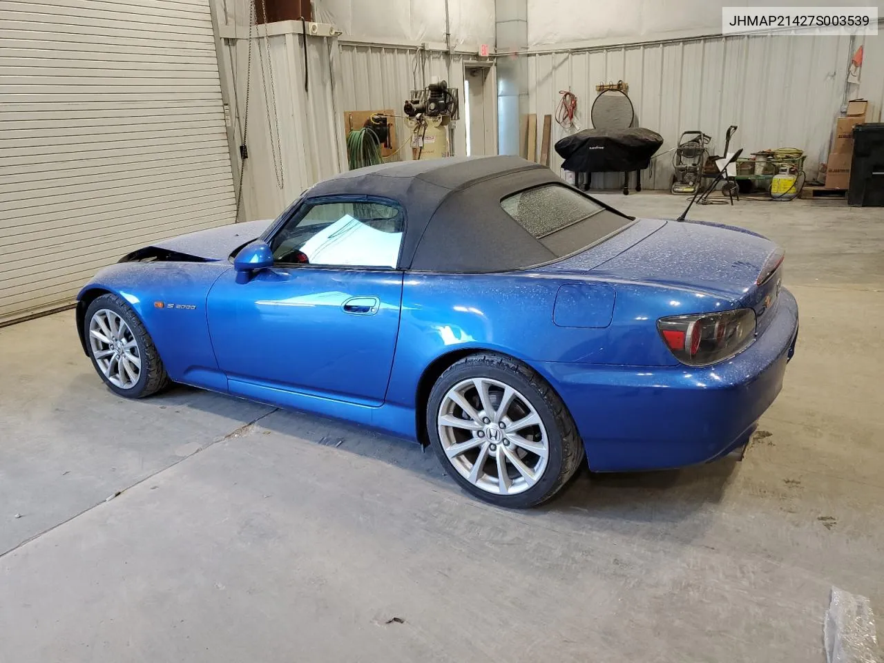 2007 Honda S2000 VIN: JHMAP21427S003539 Lot: 75239364