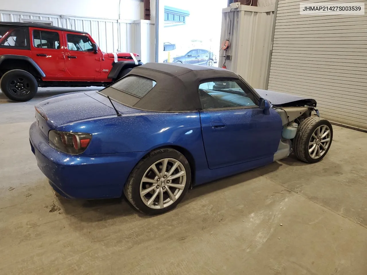 2007 Honda S2000 VIN: JHMAP21427S003539 Lot: 75239364