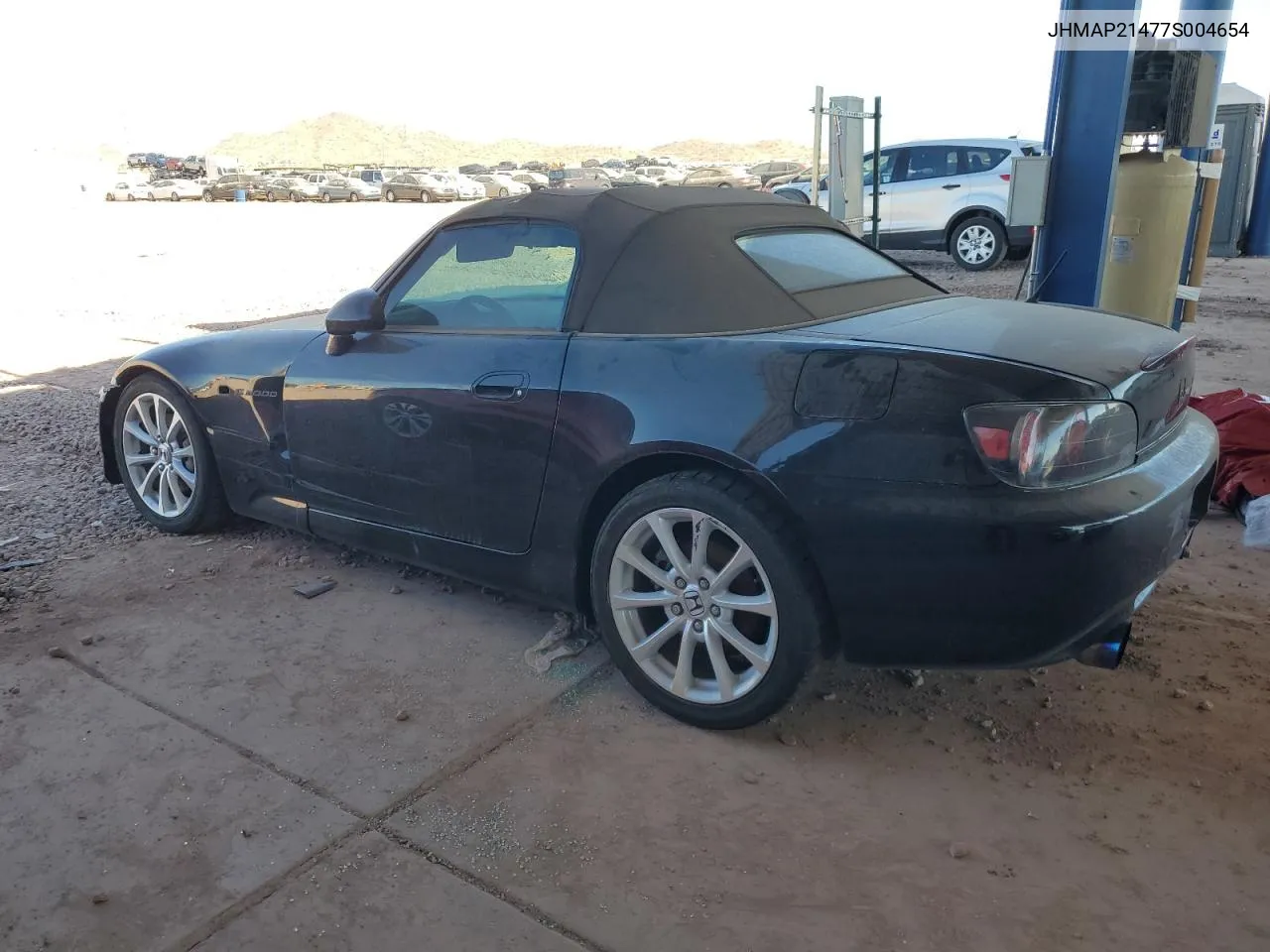 2007 Honda S2000 VIN: JHMAP21477S004654 Lot: 76628224